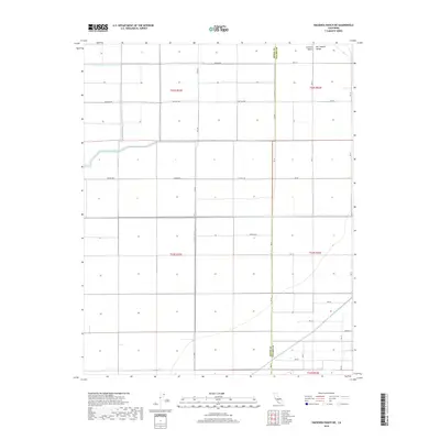 2018 Map of Hacienda Ranch NE, 2018 Print