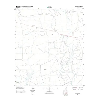 2013 Map of Hacienda, 2013 Print