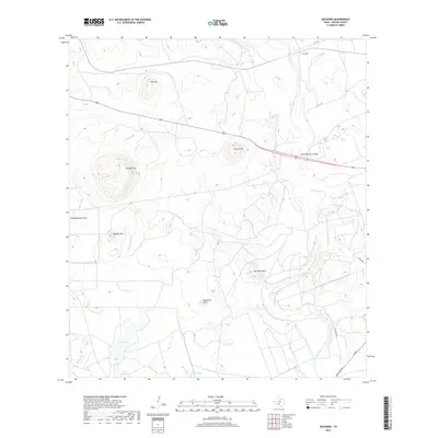 2019 Map of Hacienda, 2019 Print