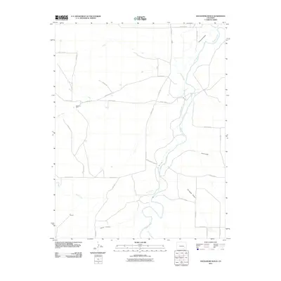 2010 Map of Hackamore Ranch, 2010 Print