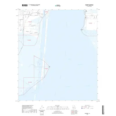 2018 Map of Hackberry, 2018 Print