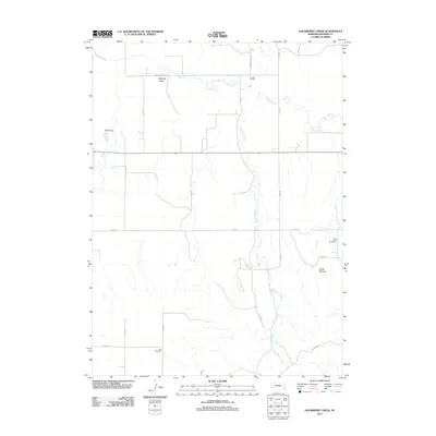 2011 Map of Hackberry Creek, 2011 Print