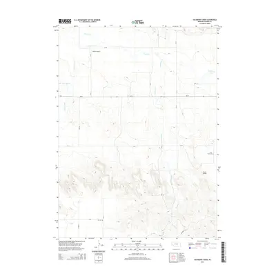 2014 Map of Hackberry Creek, 2014 Print