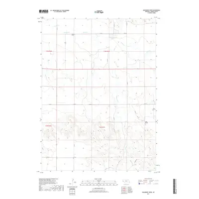 2017 Map of Hackberry Creek, 2017 Print