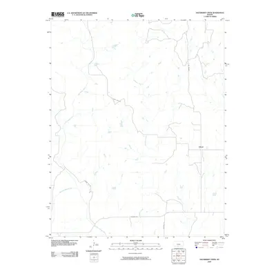 2009 Map of Hackberry Creek, 2009 Print