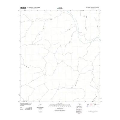 2010 Map of Hackberry Crossing, 2010 Print