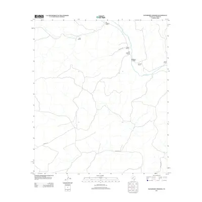 2012 Map of Hackberry Crossing, 2012 Print