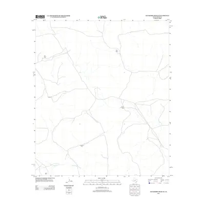 2012 Map of Hackberry Draw NE, 2012 Print