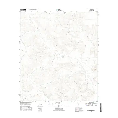 2016 Map of Hackberry Draw NE, 2016 Print