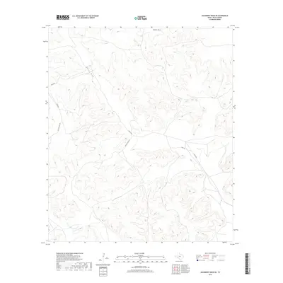 2019 Map of Hackberry Draw NE, 2019 Print