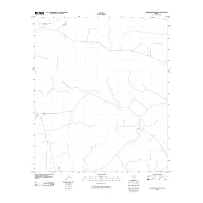 2010 Map of Hackberry Draw NW, 2010 Print