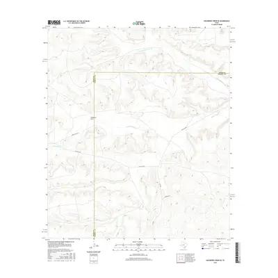 2016 Map of Hackberry Draw SE, 2016 Print