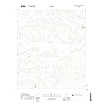 2019 Map of Hackberry Draw SE, 2019 Print