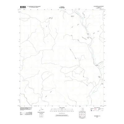 2010 Map of Hackberry, 2010 Print