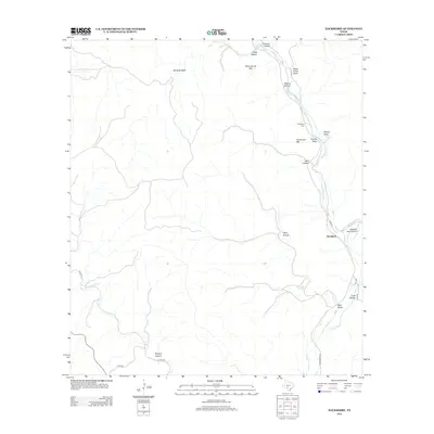 2012 Map of Hackberry, 2012 Print