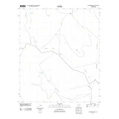 2010 Map of Hackberry Hill, 2010 Print
