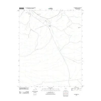 2011 Map of Hackberry, 2011 Print