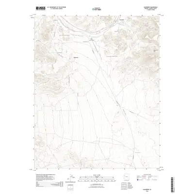 2026 Map of Hackberry, 2026 Print