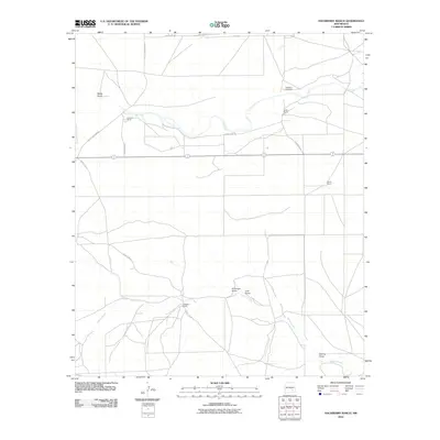 2010 Map of Hackberry Ranch, 2010 Print