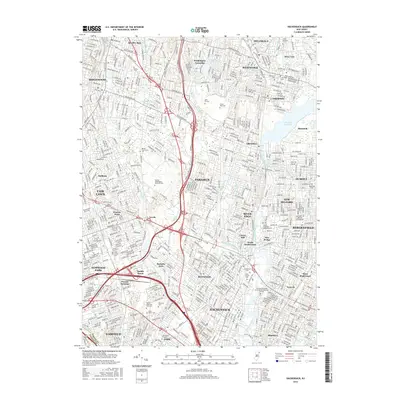 2016 Map of Hackensack, 2016 Print