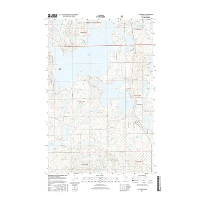 2016 Map of Hackensack, 2016 Print