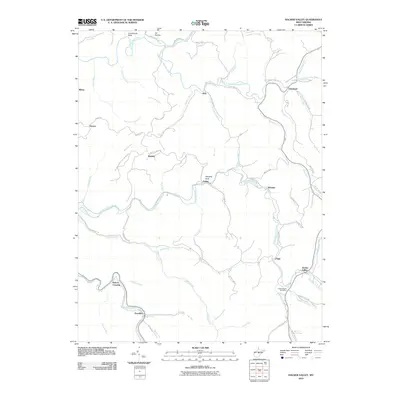 2010 Map of Hacker Valley, 2010 Print