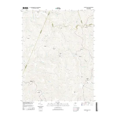 2014 Map of Hacker Valley, 2014 Print