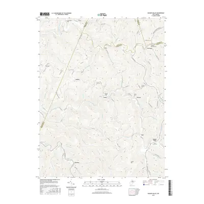 2016 Map of Hacker Valley, 2016 Print