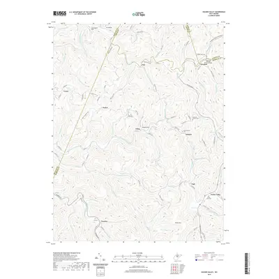2019 Map of Hacker Valley, 2019 Print