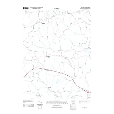 2013 Map of Hackett, 2013 Print