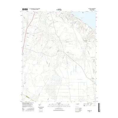 2016 Map of Hackney, 2016 Print