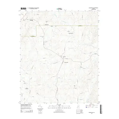 2014 Map of Hackneyville, 2014 Print