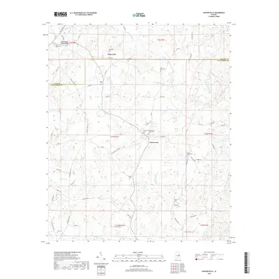 2018 Map of Hackneyville, 2018 Print