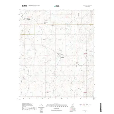 2020 Map of Hackneyville, 2020 Print