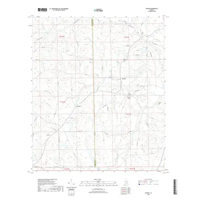 2018 Map of Hacoda, 2018 Print
