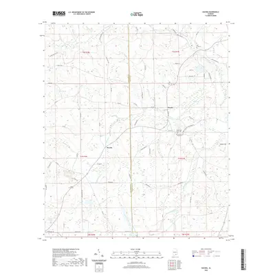 2020 Map of Hacoda, 2020 Print