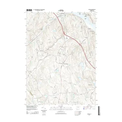 2015 Map of Haddam, 2015 Print