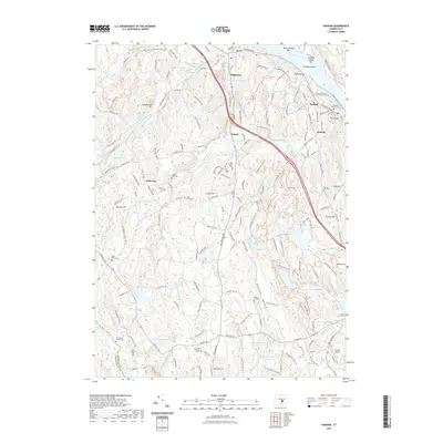 2021 Map of Haddam, 2021 Print