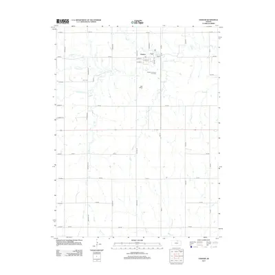 2012 Map of Haddam, 2012 Print