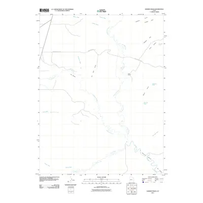 2011 Map of Hadden Holes, 2011 Print