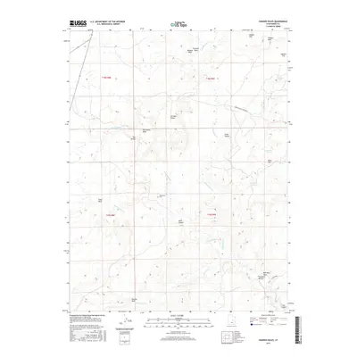 2017 Map of Hadden Holes, 2017 Print