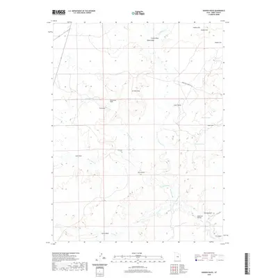 2020 Map of Hadden Holes, 2020 Print