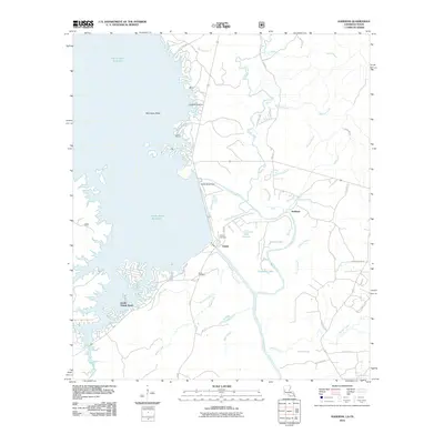 2010 Map of Haddens, 2010 Print