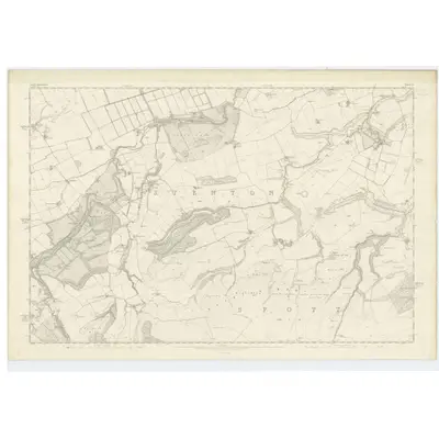 1853 Map of Haddingtonshire, Sheet 11, 1855 Print