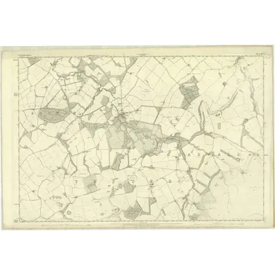 1853 Map of Haddingtonshire, Sheet 15, 1855 Print