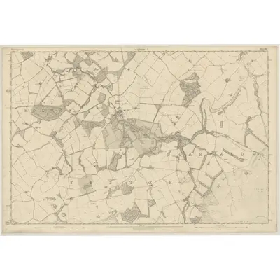 1853 Map of Haddingtonshire, Sheet 15, 1855 Print