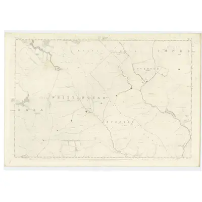 1853 Map of Haddingtonshire, Sheet 16, 1855 Print