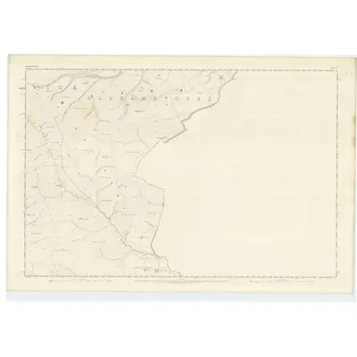 1853 Map of Haddingtonshire, Sheet 17, 1854 Print