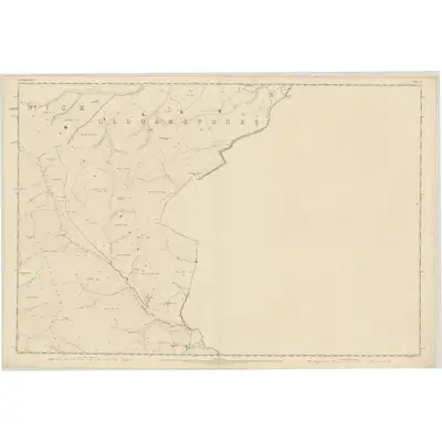 1853 Map of Haddingtonshire, Sheet 17, 1854 Print