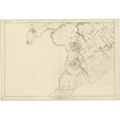 1853 Map of Haddingtonshire, Sheet 18, 1854 Print
